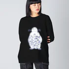 ヤママユ(ヤママユ・ペンギイナ)の0425-18 Penguins of the World- Big Long Sleeve T-Shirt