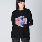 insparation｡   --- ｲﾝｽﾋﾟﾚｰｼｮﾝ｡の開花 Big Long Sleeve T-Shirt