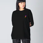 おーえのっくのジェラート好きの為の Big Long Sleeve T-Shirt