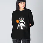 nagisa-ya(なぎさや) ペンギン雑貨のフンボルトペンギンのぬいぐるみ Big Long Sleeve T-Shirt