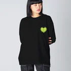 ティダの脳キャップ Big Long Sleeve T-Shirt