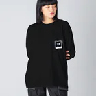 aoimocoのラブあんどピースで生きる子　photo Big Long Sleeve T-Shirt