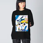 AugmentedBooksのネオ東京C Big Long Sleeve T-Shirt