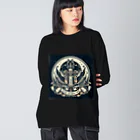 onigorosiの輝く夜のエンブレム Big Long Sleeve T-Shirt