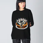 オウゲンとマーケットの参る！スターゲイジーパイ Big Long Sleeve T-Shirt