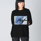 つむぎの電線5 Big Long Sleeve T-Shirt