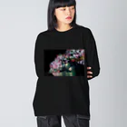 つむぎの千輪菊 Big Long Sleeve T-Shirt