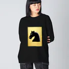 DEMONのKnight グッズ ビッグシルエットロングスリーブTシャツ