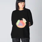 マロンのうさちゃんタルト Big Long Sleeve T-Shirt