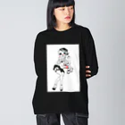 Ｍa9's shopのkiss day Big Long Sleeve T-Shirt