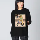 nidan-illustrationのHOT COG Big Long Sleeve T-Shirt