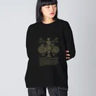 HIGEQLOの乗らなければ... わからない。 Big Long Sleeve T-Shirt