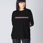 meiroのカラフルな七対子 Big Long Sleeve T-Shirt