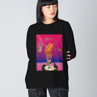 naotoのHotdog ビッグシルエットロングスリーブTシャツ