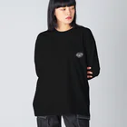 kozukuzukzのplay for Australia コアラ （黒系のアイテム用） Big Long Sleeve T-Shirt