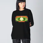 爬虫類グッズ メッサヌンサ - M.R.Sのちゃいなんハイナン - カラフルver- Big Long Sleeve T-Shirt