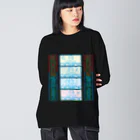 よシまるシンの四つ打ち漫画 ZOOM MIX38 Big Long Sleeve T-Shirt