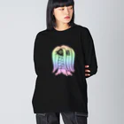 ツバメ堂のアマビエ様<パステル> Big Long Sleeve T-Shirt