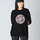 ツバメ堂の千鳥・丸 Big Long Sleeve T-Shirt