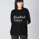 kumiconaShopの青赤東京～BlueRedTokyo～ロゴタイプ ビッグシルエットロングスリーブTシャツ