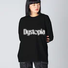 mastertape™のDystopia (Faded) Big Long Sleeve T-Shirt