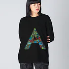 ？謎だらけのおみせ？ひまわりの【A】えぇ夏 Big Long Sleeve T-Shirt