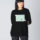 SHINOBU LABORATORY.のツナガル Big Long Sleeve T-Shirt