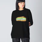 ma-bu×universal design の【ご地層】　サンド（砂）イッチ Big Long Sleeve T-Shirt