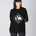 たろちゃんショップの悲しみ文豪（白）シリーズ Big Long Sleeve T-Shirt