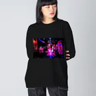 小さな夜のnightmare-レッド Big Long Sleeve T-Shirt