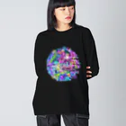 Aimurist のD‘gaia 芽生え ビッグシルエットロングスリーブTシャツ