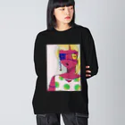 側の衝撃を君に Big Long Sleeve T-Shirt