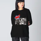 イラストカフェ（ビーグル）のバーニー＆コロン★ビーグルKISS Big Long Sleeve T-Shirt