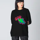 tetrapod'sのｒｏｃｋな魚【Real or fake】 Big Long Sleeve T-Shirt