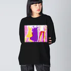 Lunatic MOONのSISTERS!!! Big Long Sleeve T-Shirt