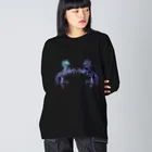 DXMOUVE(ドゥモーヴェ)のスケルトンポニィCL ビッグシルエットロングスリーブTシャツ