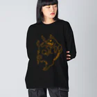 ひなたぐらしのうらめしば　橙 Big Long Sleeve T-Shirt