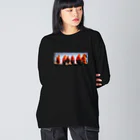 lake_threeのkingyo_no_seiretsu Big Long Sleeve T-Shirt