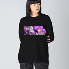 寅丑商會の架空の90年代アニメ02 Big Long Sleeve T-Shirt