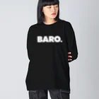 おもしろいTシャツ屋さんのBARO.　バーロー　馬鹿野郎　コナン ビッグシルエットロングスリーブTシャツ