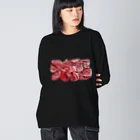 ﾐﾗｿﾌﾞのSHIMOHURI Big Long Sleeve T-Shirt