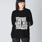 COSMICATION JUNKYARDのTHERE ARE NO RULES ビッグシルエットロングスリーブTシャツ