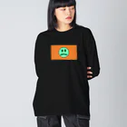 Chill TimeのChill smile ビッグシルエットロングスリーブTシャツ