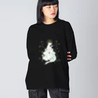 マズルノマのneko tower Big Long Sleeve T-Shirt