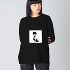 BlacksoulのBlacksoul_002 ビッグシルエットロングスリーブTシャツ