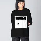 yawarakanezumiの雪原の犬 Big Long Sleeve T-Shirt