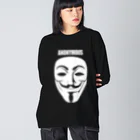 DRIPPEDのANONYMOUS-アノニマス- ビッグシルエットロングスリーブTシャツ