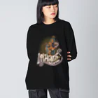 nidan-illustrationの"IMAGINE" Big Long Sleeve T-Shirt