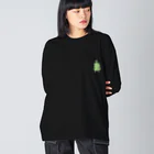 恐竜くんとひよこちゃん。の恐竜くんとひよこちゃん Big Long Sleeve T-Shirt