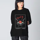 -end_g-の小さな幸せ(Black) ビッグシルエットロングスリーブTシャツ